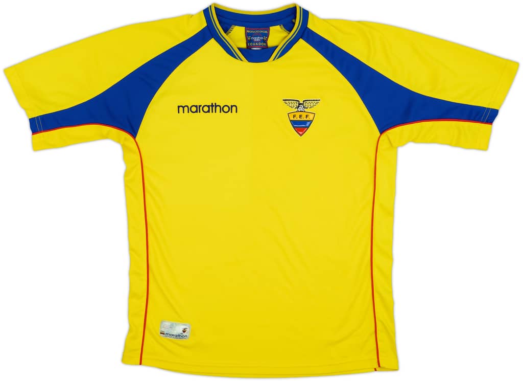 2002-03 Ecuador Home Shirt - 8/10 - (L)