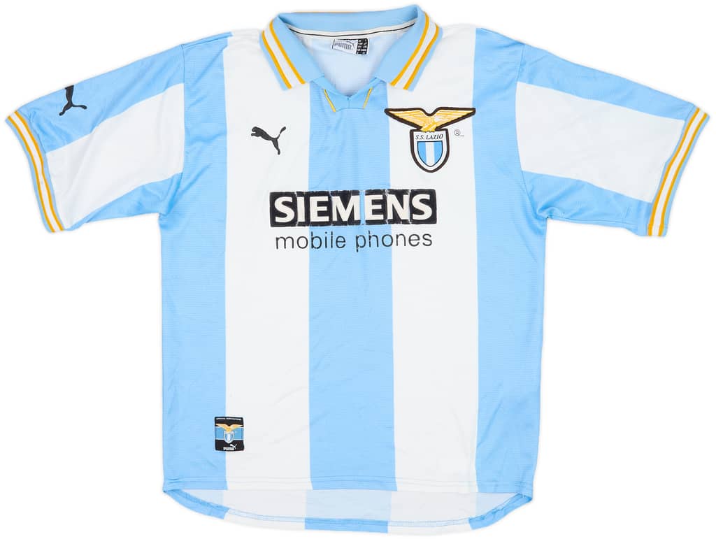 1999-00 Lazio Champions League Home Shirt - 5/10 - (S)