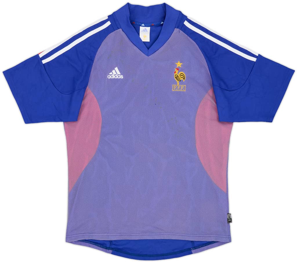 2002-04 France Home Shirt - 4/10 - (M)