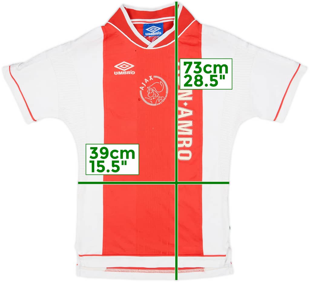 1999-00 Ajax Home Shirt - 5/10 - (XL.Boys)