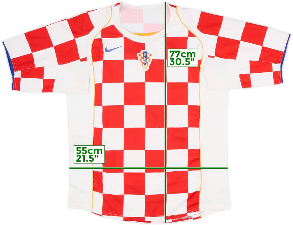 2004-06 Croatia Home Shirt - 7/10 - (L)
