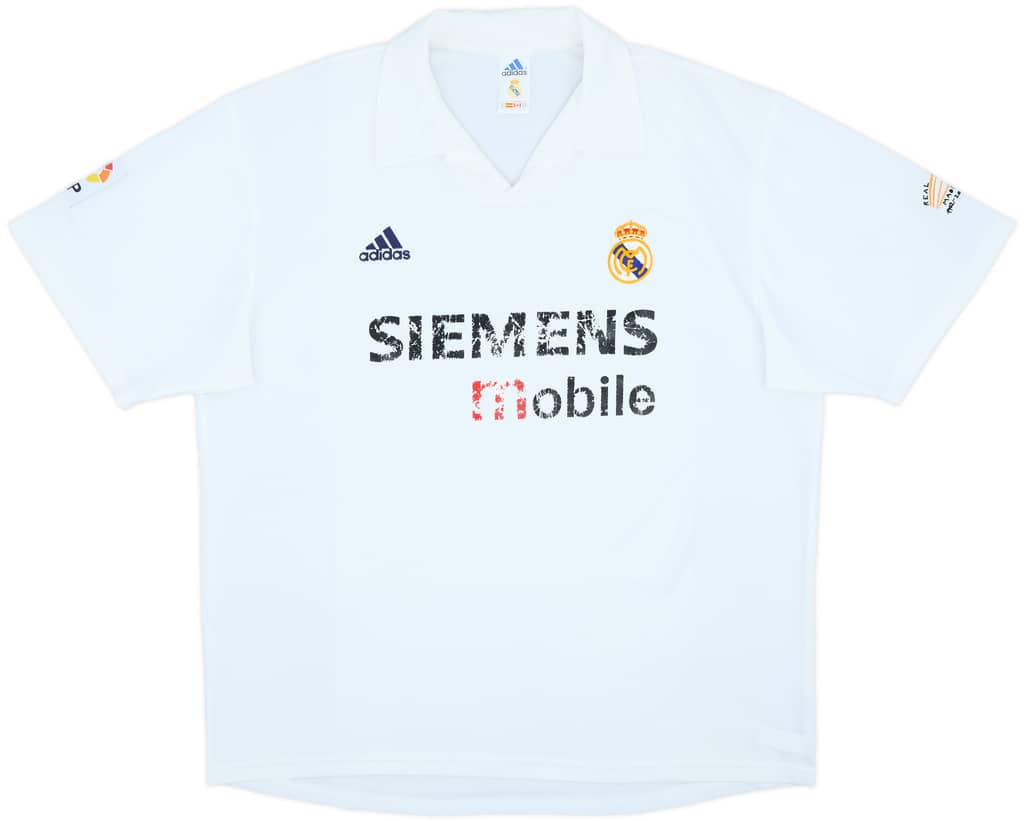 2002-03 Real Madrid Centenary Home Shirt - 5/10 - (XL)