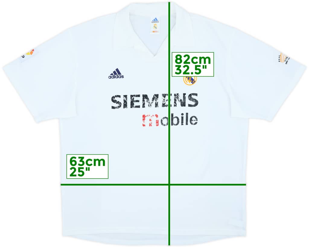 2002-03 Real Madrid Centenary Home Shirt - 5/10 - (XL)