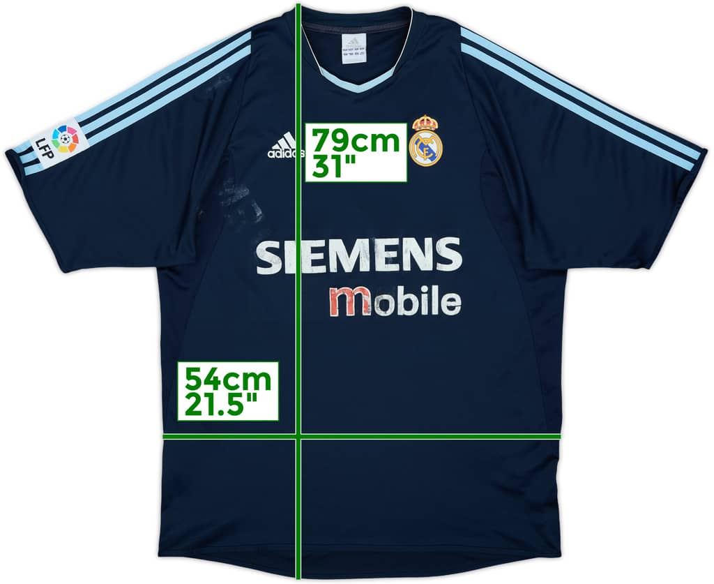 2003-04 Real Madrid Away Shirt - 5/10 - (L)