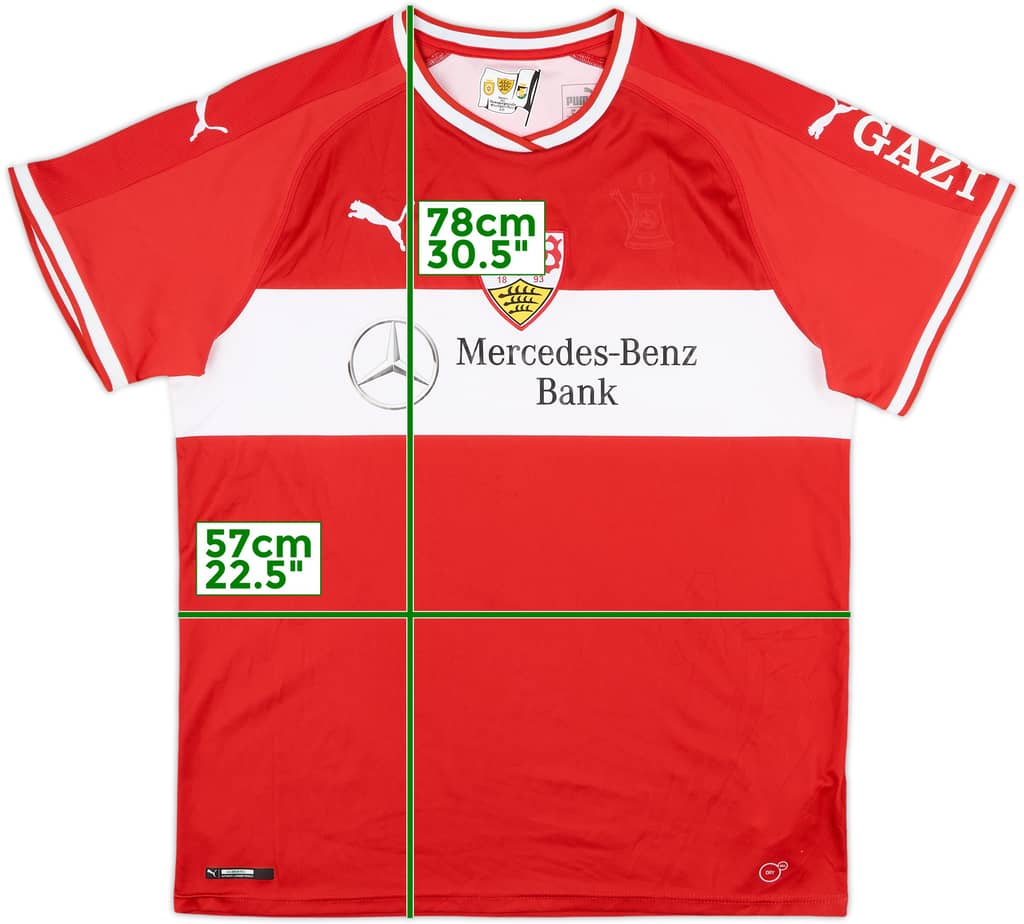 2018-19 Stuttgart Away Shirt - 9/10 - (XL)