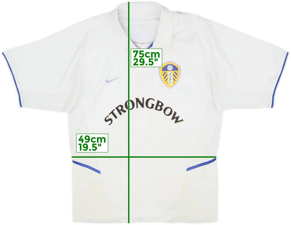 2002-03 Leeds United Home Shirt - 5/10 - (L)
