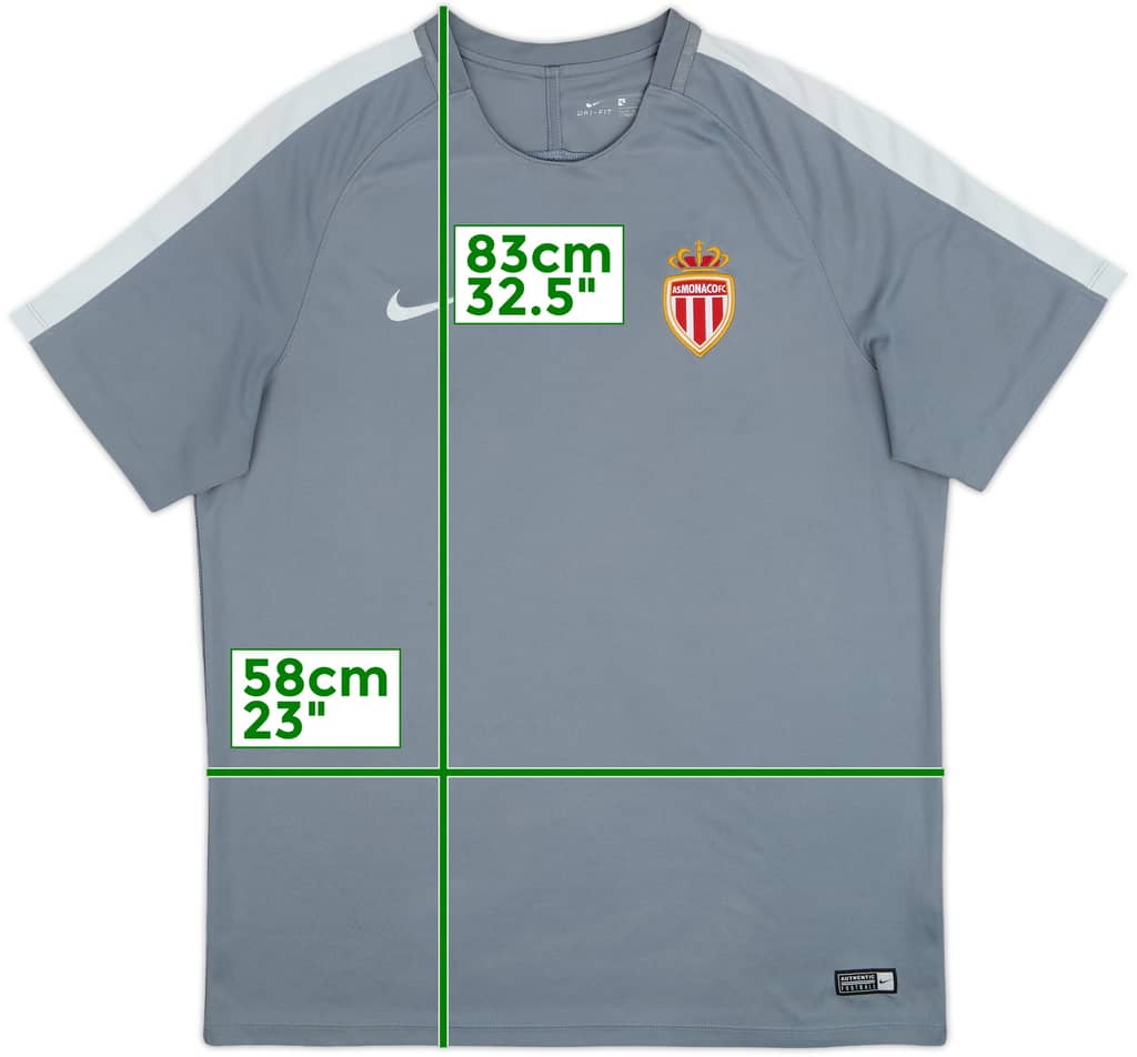 2016-17 Monaco Nike Training Shirt - 8/10 - (XL)