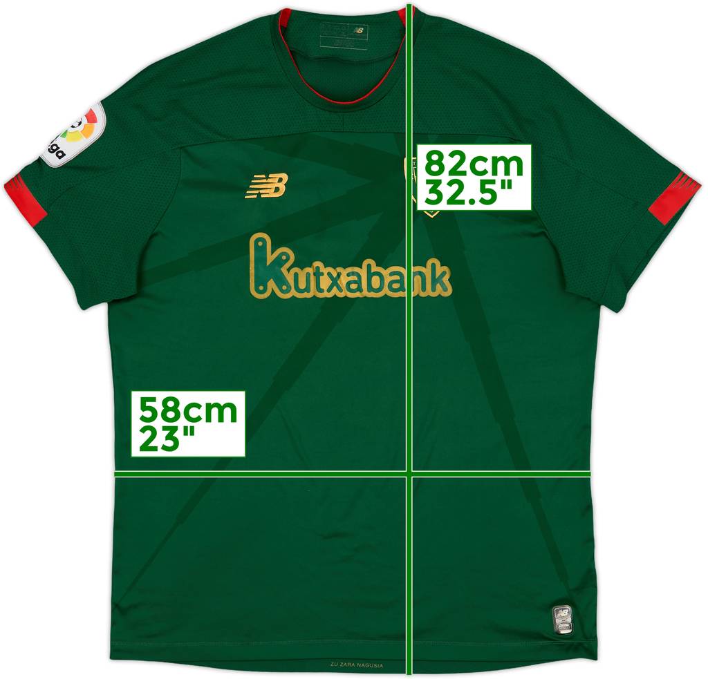 2019-20 Athletic Bilbao Away Shirt - 8/10 - (XL)