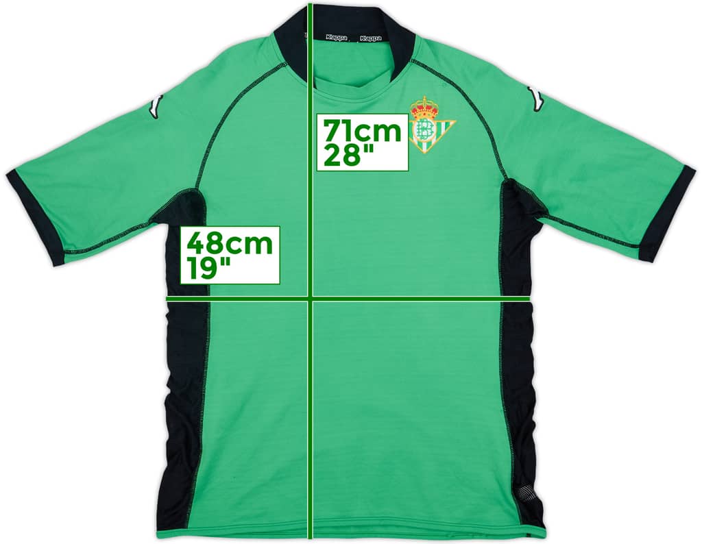 2002-03 Real Betis Away Shirt - 8/10 - (XL)