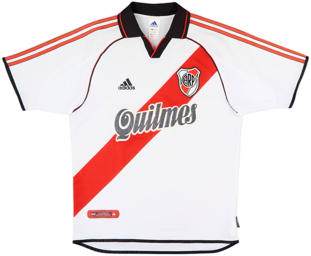 2000-02 River Plate Home Shirt - 6/10 - (M)
