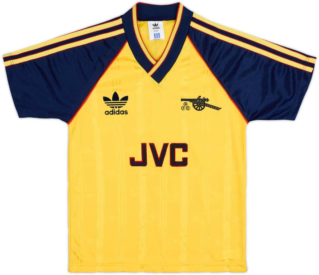 1988-91 Arsenal Away Shirt - 8/10 - (M.Boys)