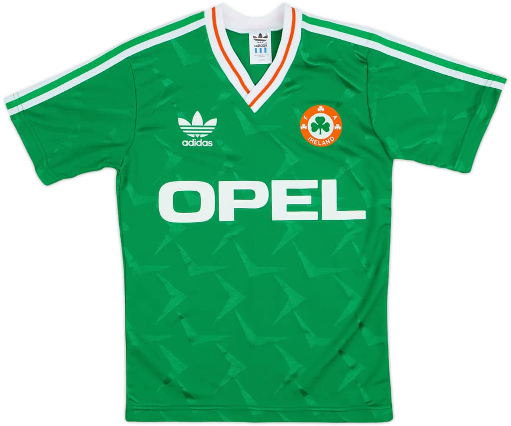 1990-92 Ireland Home Shirt - 8/10 - (Y)