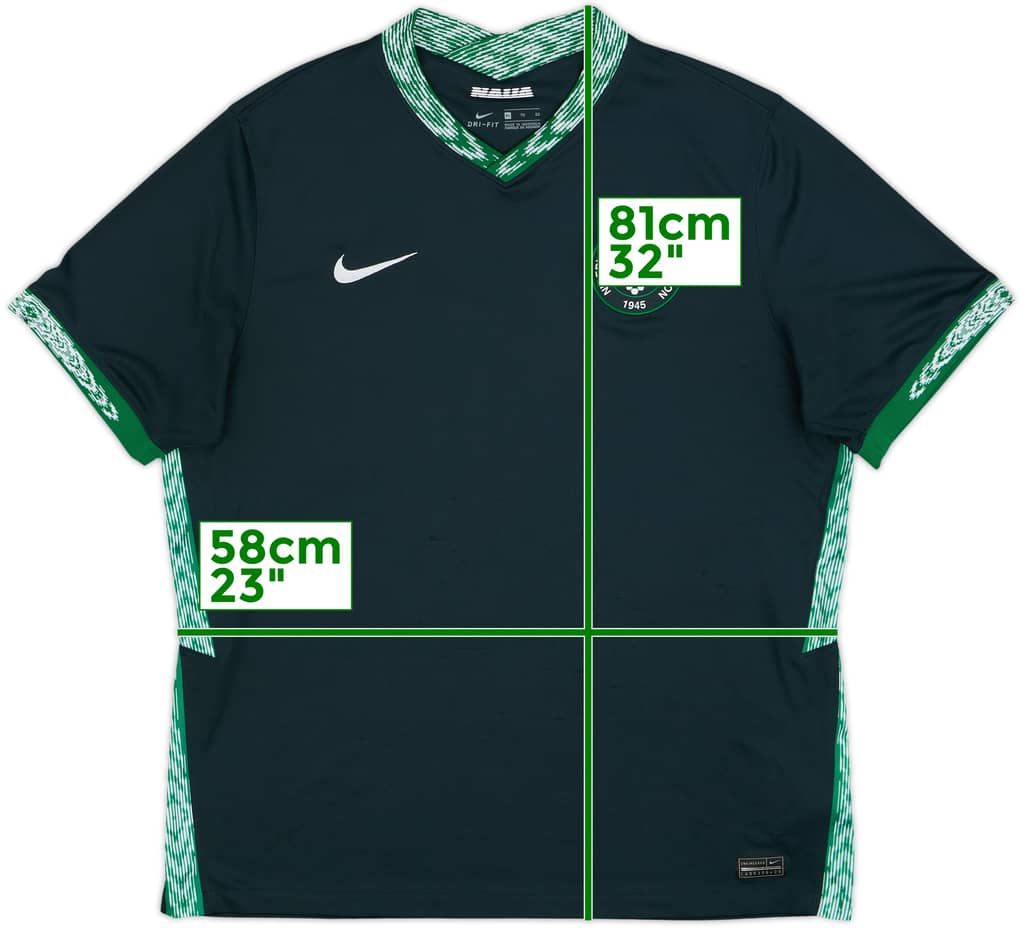 2020-21 Nigeria Away Shirt - 6/10 - (XL)