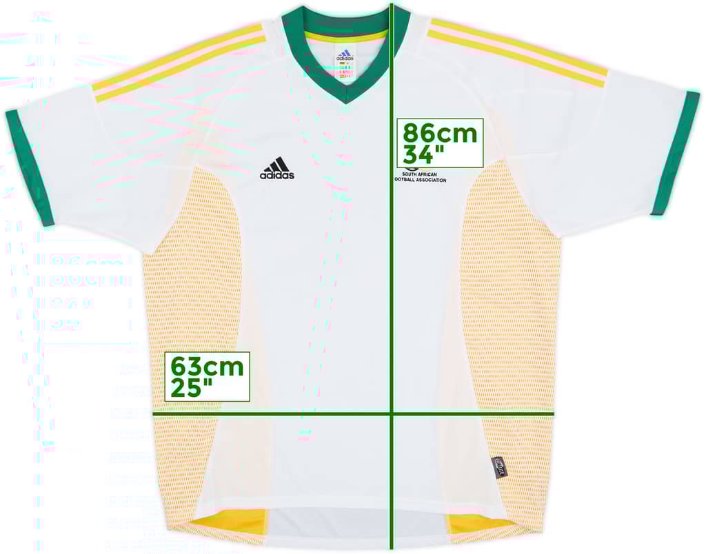 2002-04 South Africa Home Shirt - 8/10 - (XL)