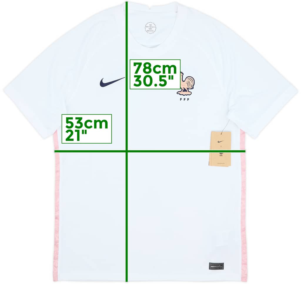 2022-23 France Women Away Shirt (Men's L)
