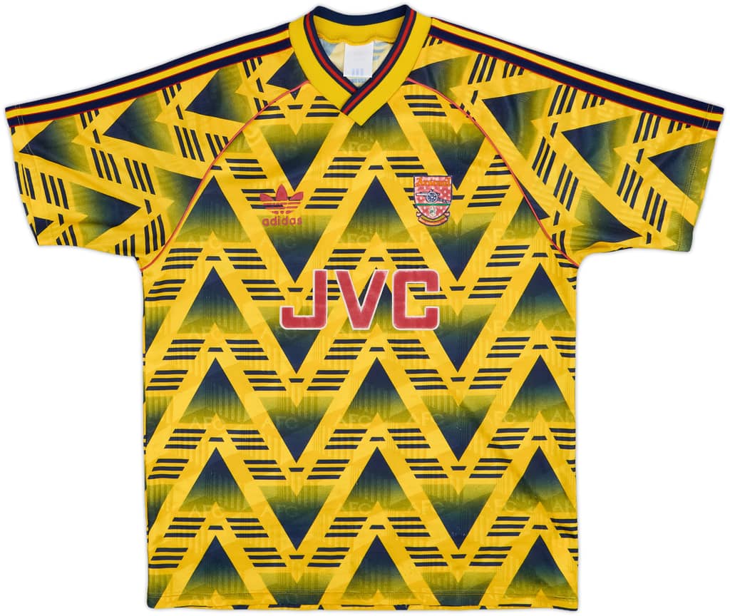 1991-93 Arsenal Away Shirt - 8/10 - (M)