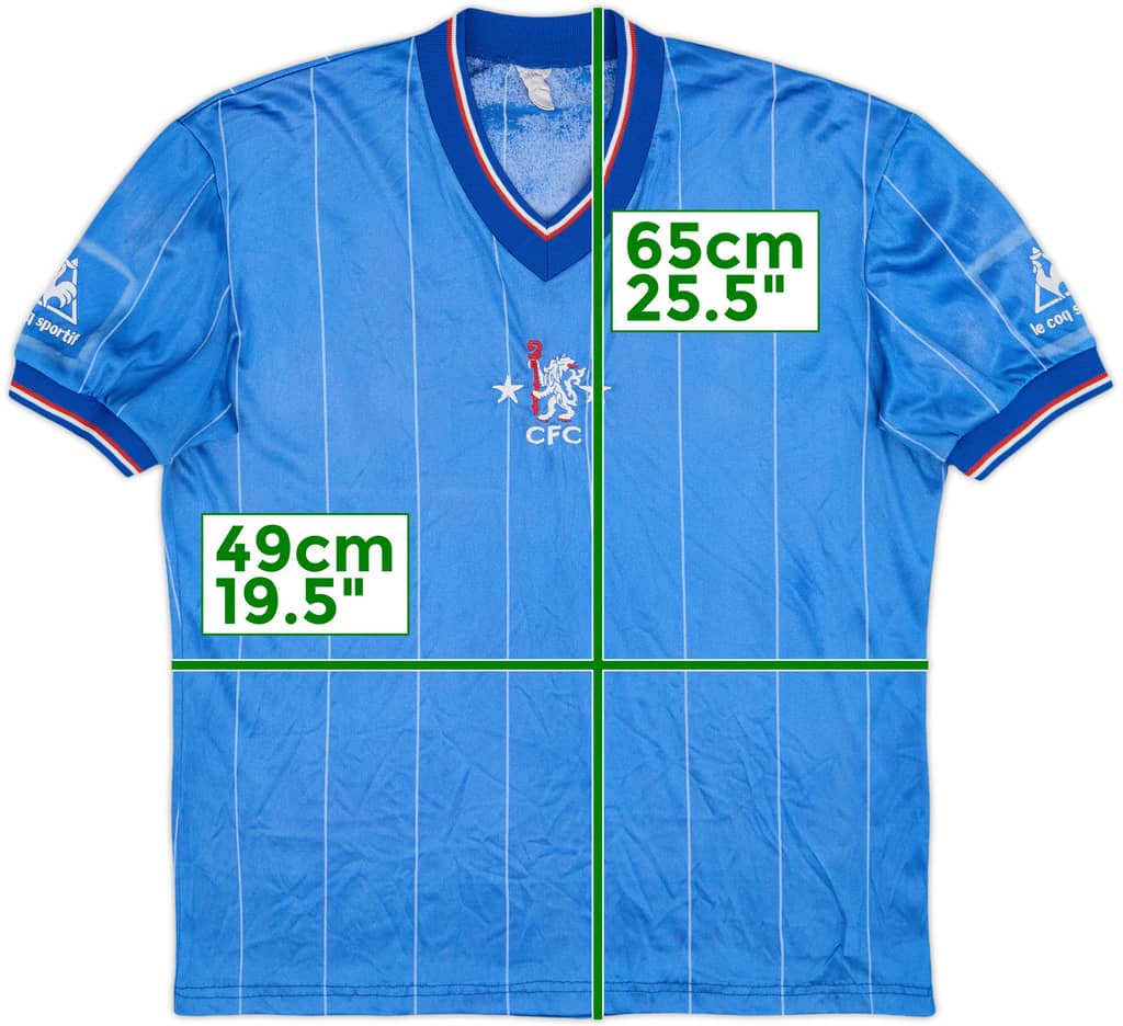 1981-83 Chelsea Home Shirt - 6/10 - (M)