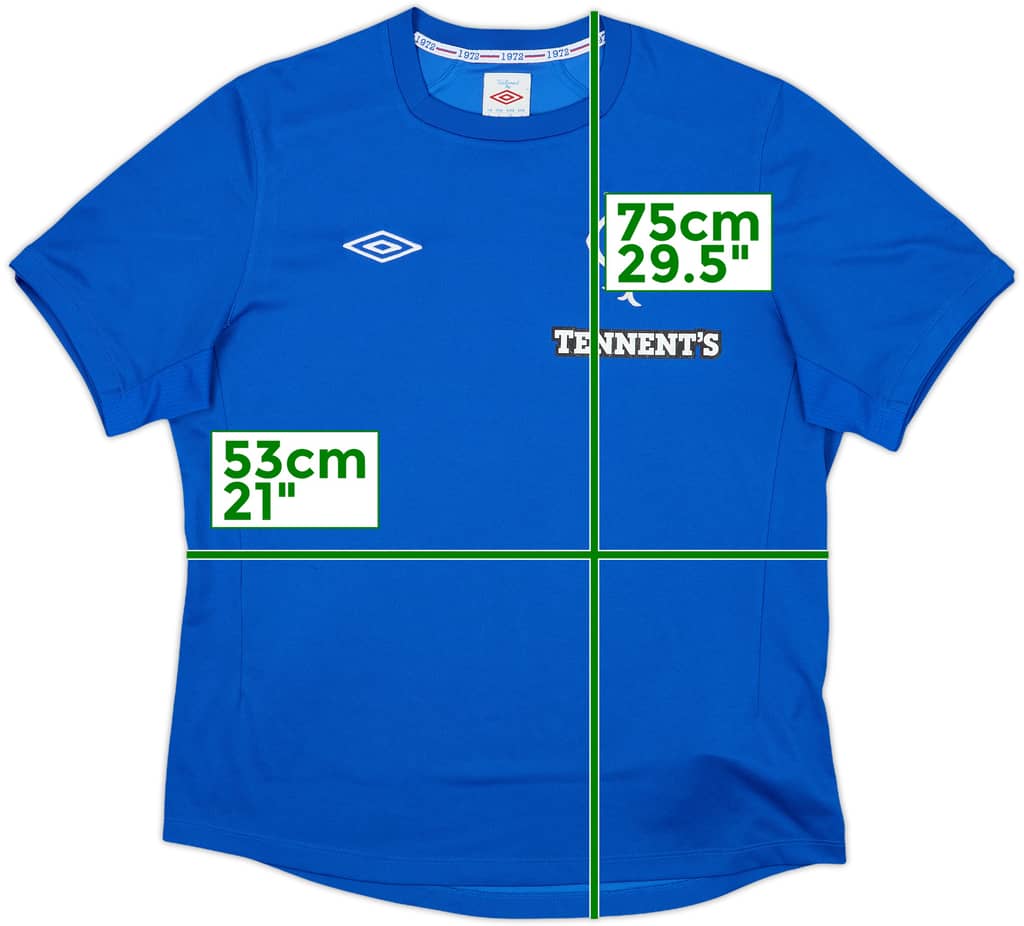 2012-13 Rangers Home Shirt - 7/10 - (L)