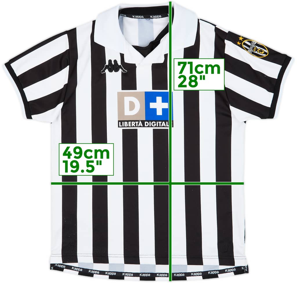 1998-99 Juventus Home Shirt - 7/10 - (XL.Boys)