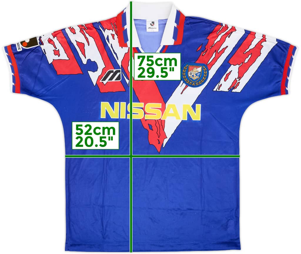 1993-94 Yokohama Marinos Home Shirt - 8/10 - (L)