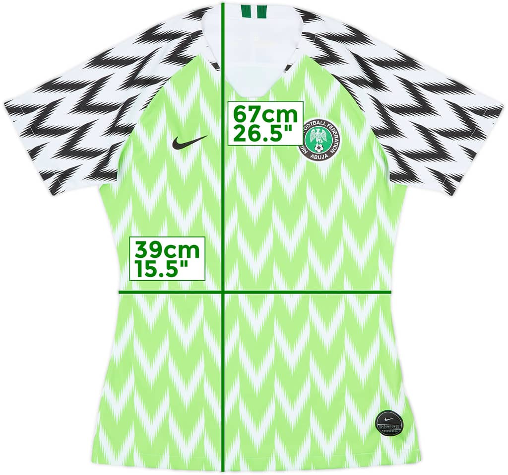 2018-19 Nigeria Home Shirt - 10/10 - (Women's S)