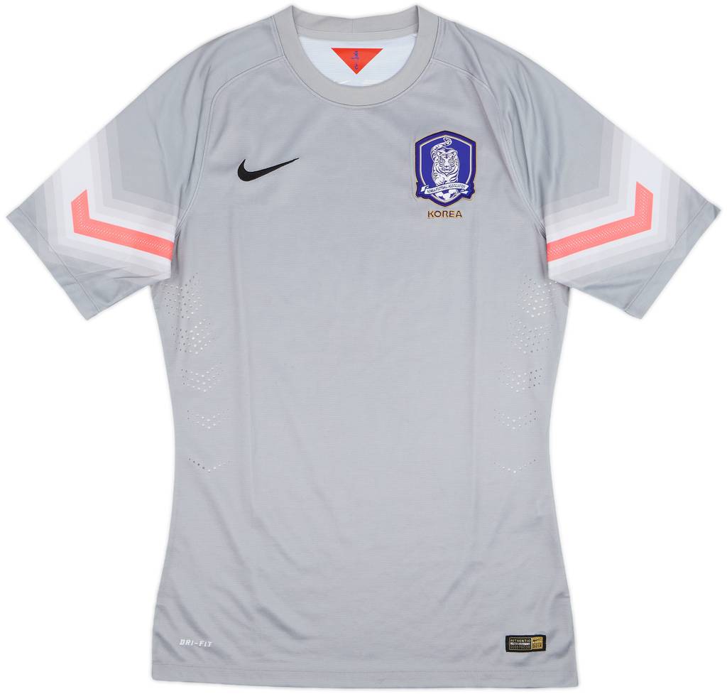 2014 South Korea Player Issue GK S/S Shirt - 7/10 - (L)