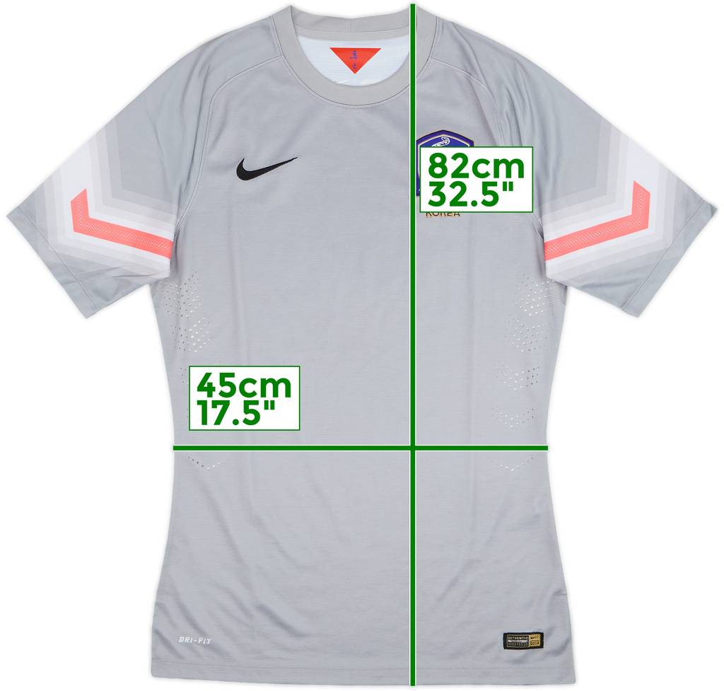 2014 South Korea Player Issue GK S/S Shirt - 7/10 - (L)