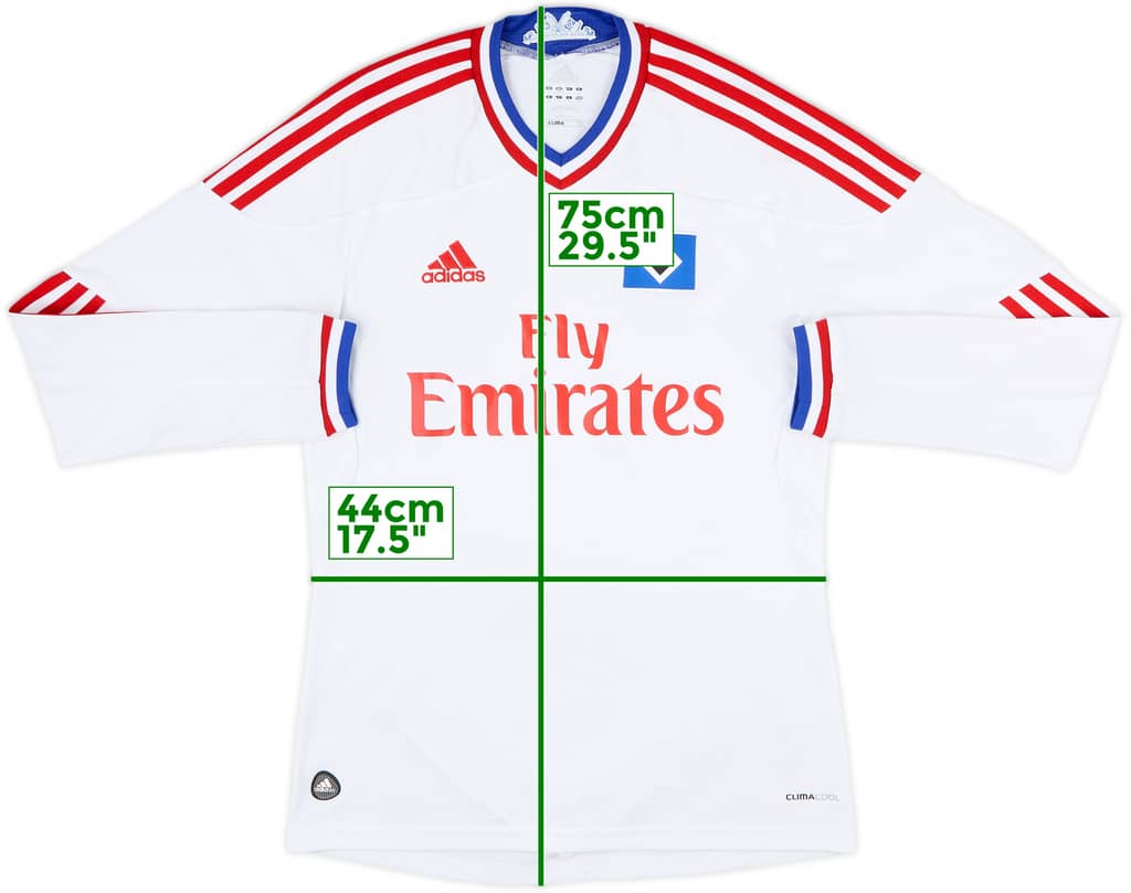 2011-12 Hamburg Home L/S Shirt - 6/10 - (S)