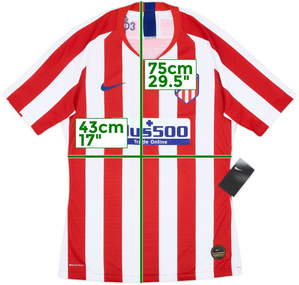 2019-20 Atletico Madrid Authentic Home Shirt (M)