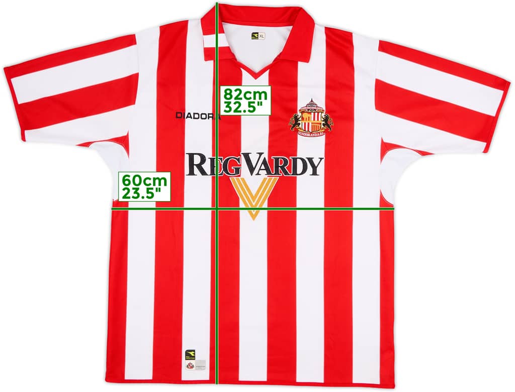 2004-05 Sunderland Home Shirt - 9/10 - (XL)