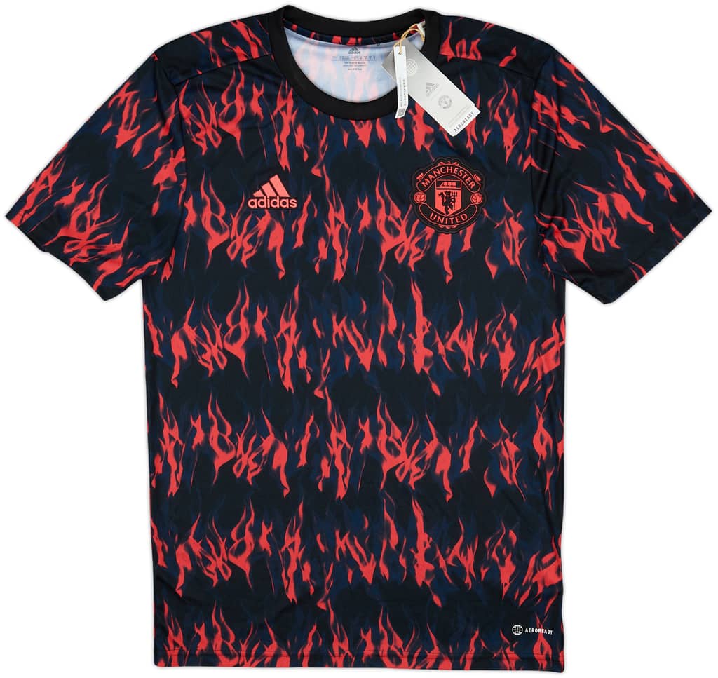 2021-22 Manchester United adidas Training Shirt (S)