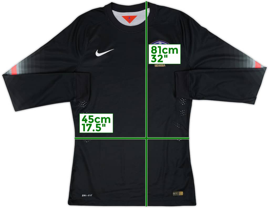 2014 South Korea Player Issue GK Shirt - 8/10 - (L)