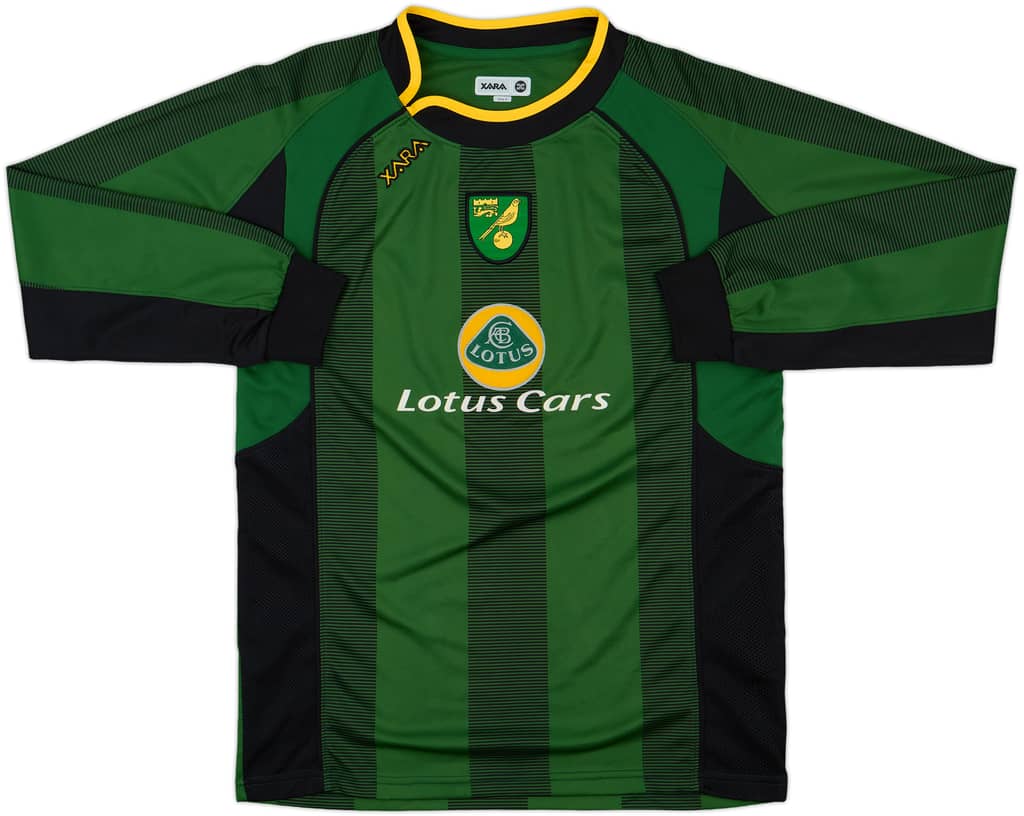 2004-06 Norwich Away L/S Shirt - 10/10 - (S)