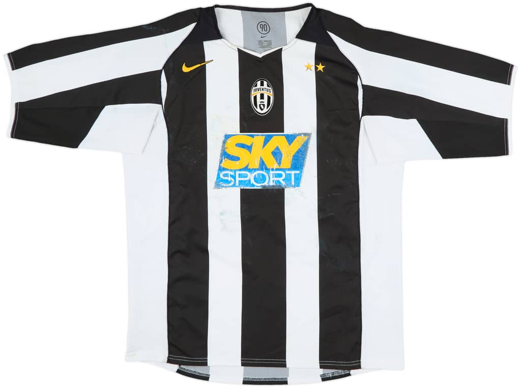 2004-05 Juventus Home Shirt - 4/10 - (L)