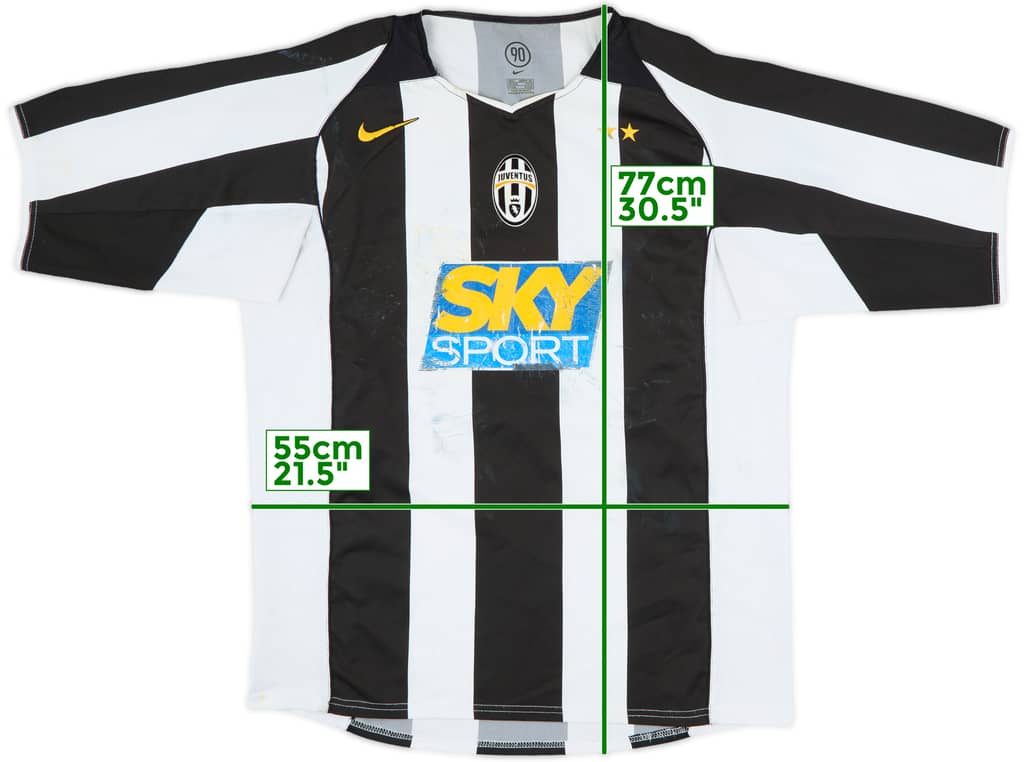 2004-05 Juventus Home Shirt - 4/10 - (L)