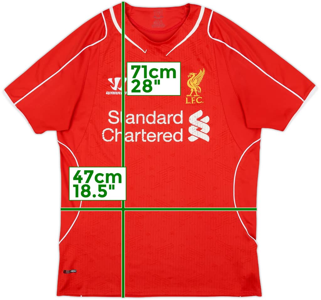 2014-15 Liverpool Home Shirt - 5/10 - (S)