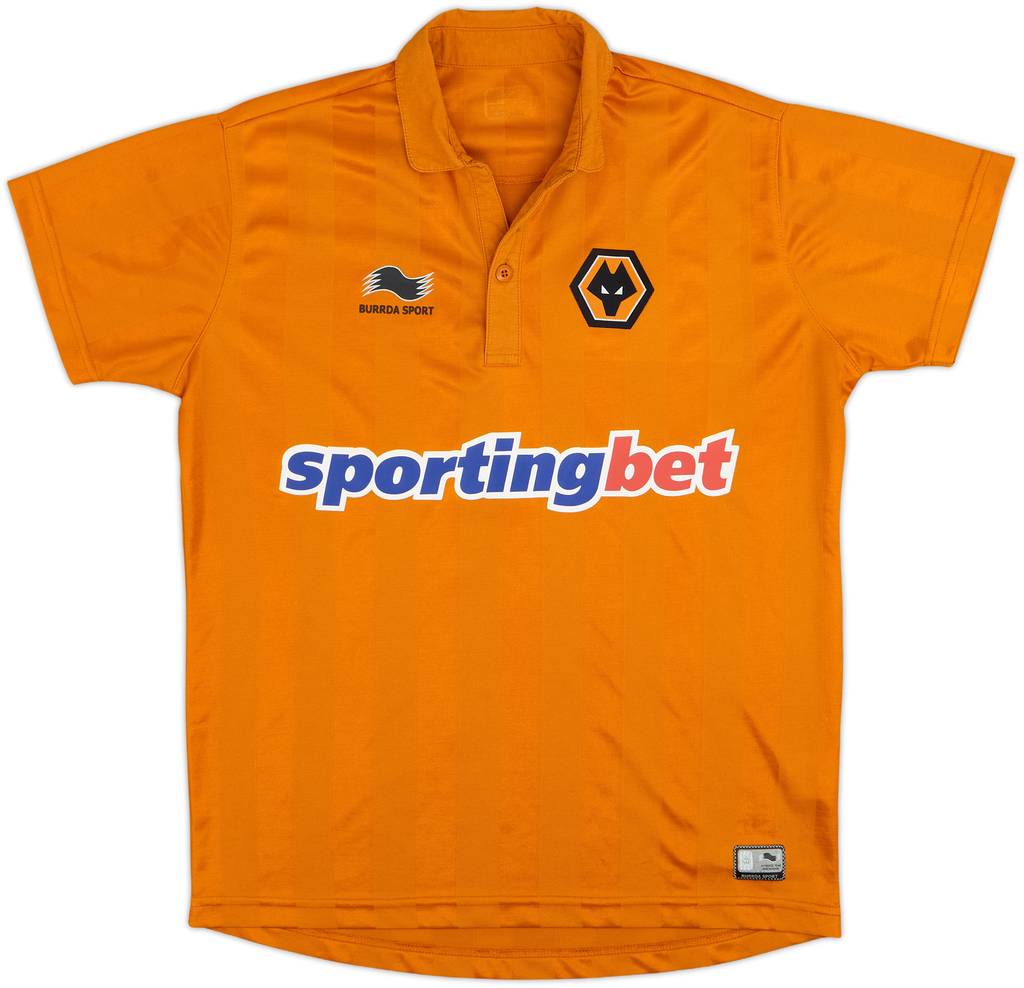 2012-13 Wolves Home Shirt - 8/10 - (L.Boys)