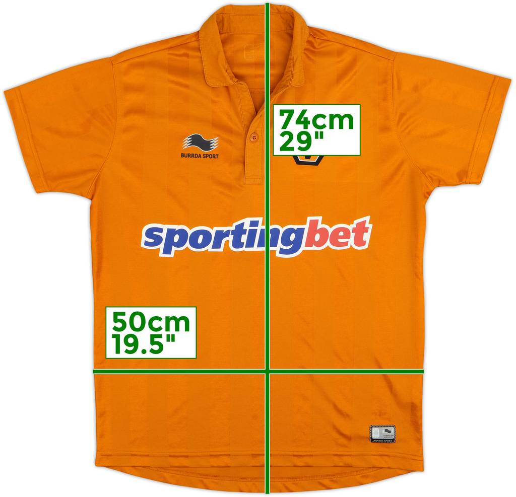 2012-13 Wolves Home Shirt - 8/10 - (L.Boys)