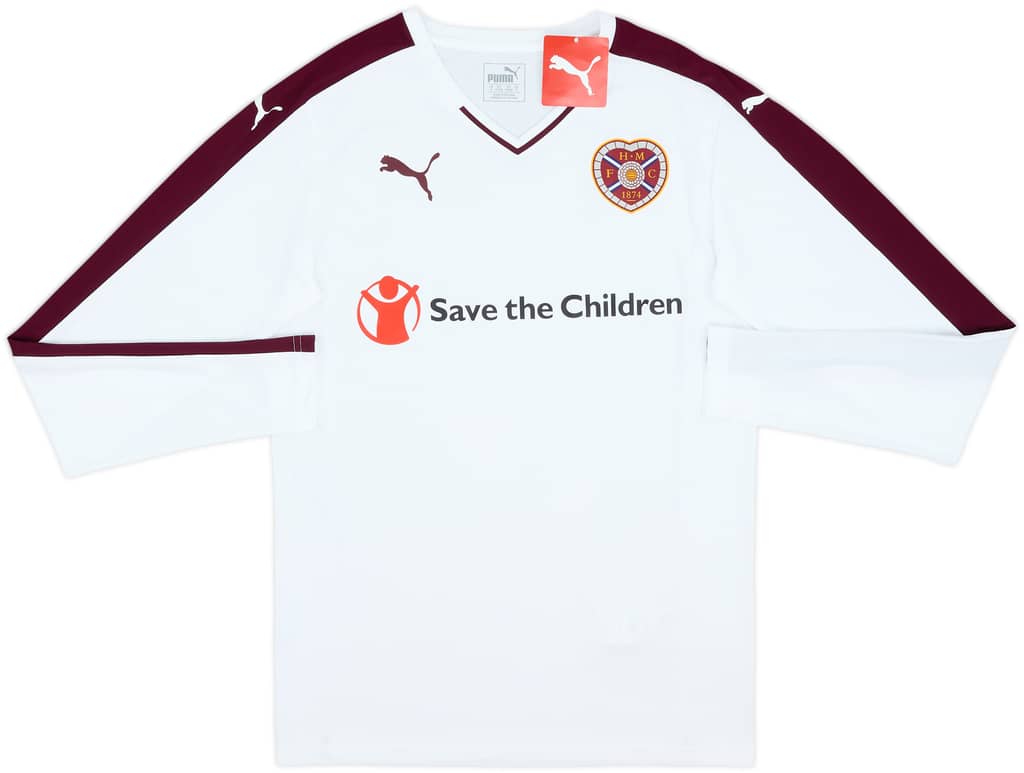 2015-16 Hearts Away L/S Shirt (S)