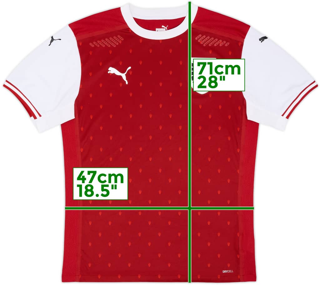 2020-22 Austria Authentic Home Shirt - 8/10 - (M)