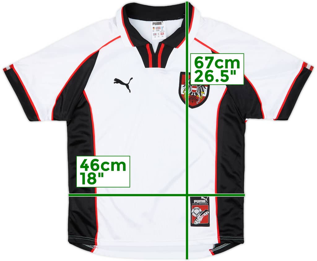 1998 Austria Home Shirt - 10/10 - (XS)