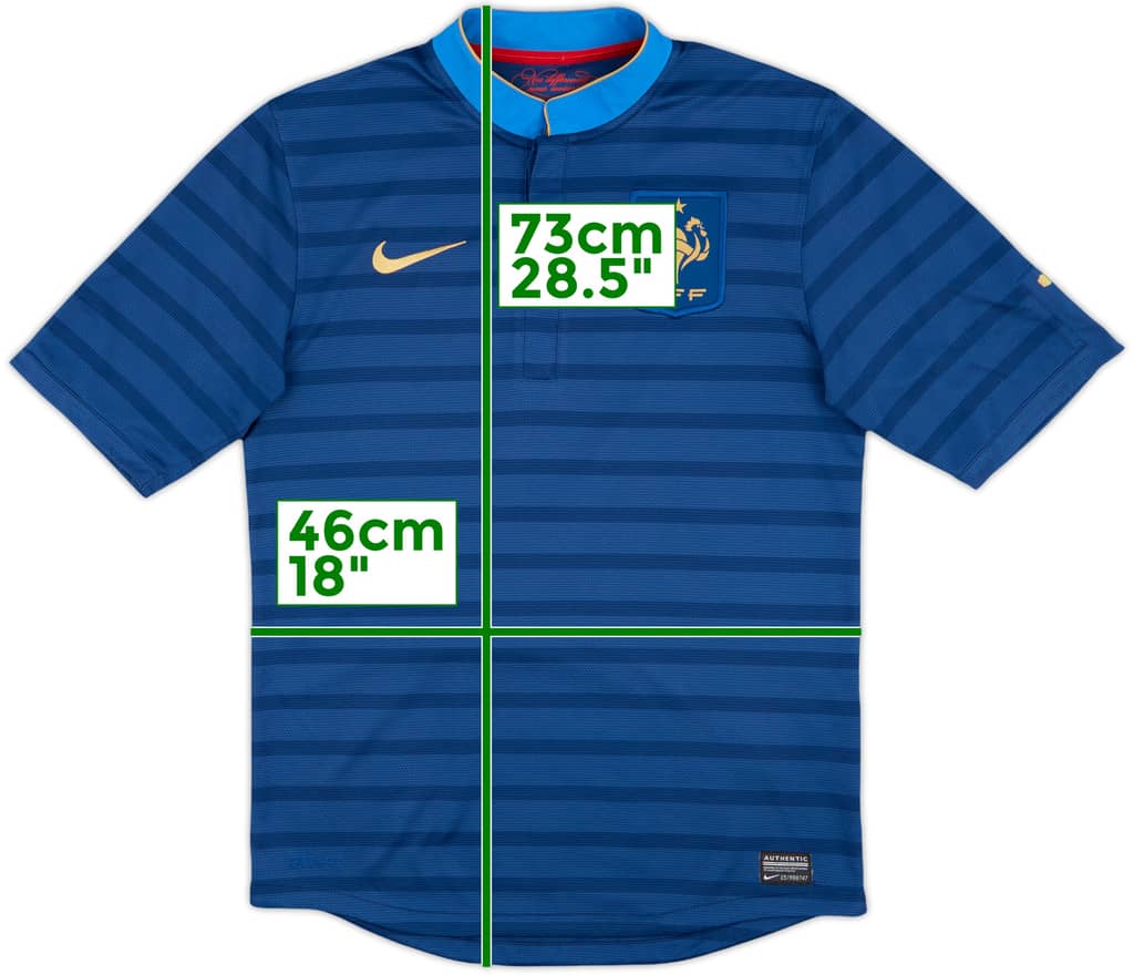 2012-13 France Home Shirt - 9/10 - (S)