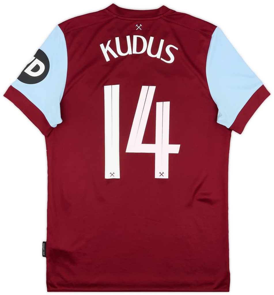 2023-24 West Ham United Home Shirt Kudus #14 - 8/10 - (M)
