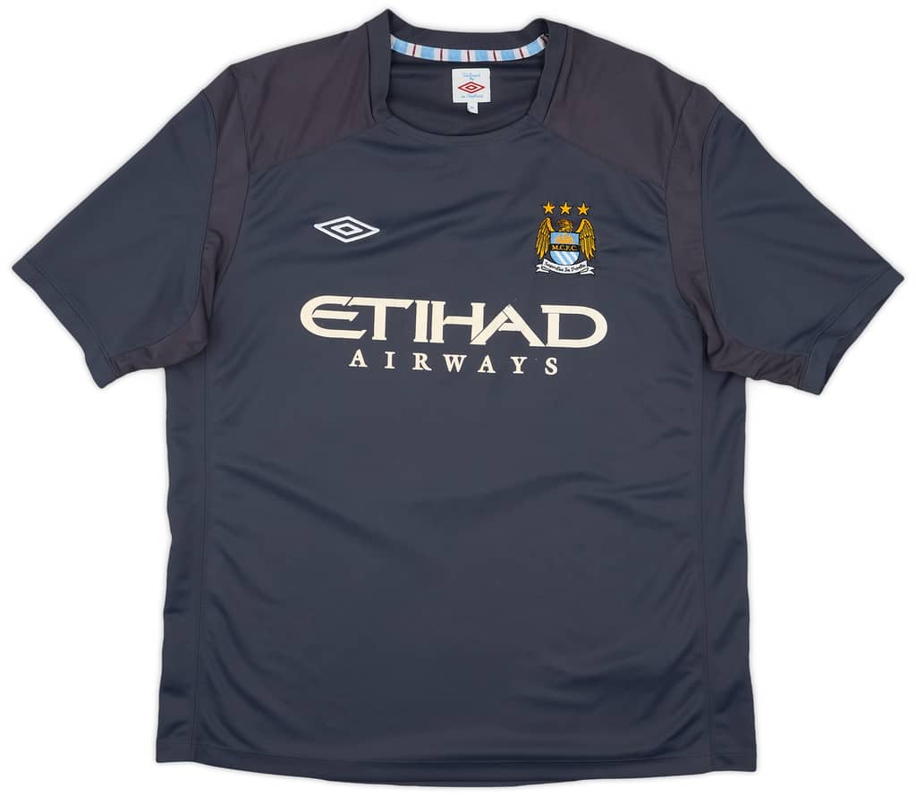 2010-11 Manchester City Umbro Training Shirt - 7/10 - (XL)