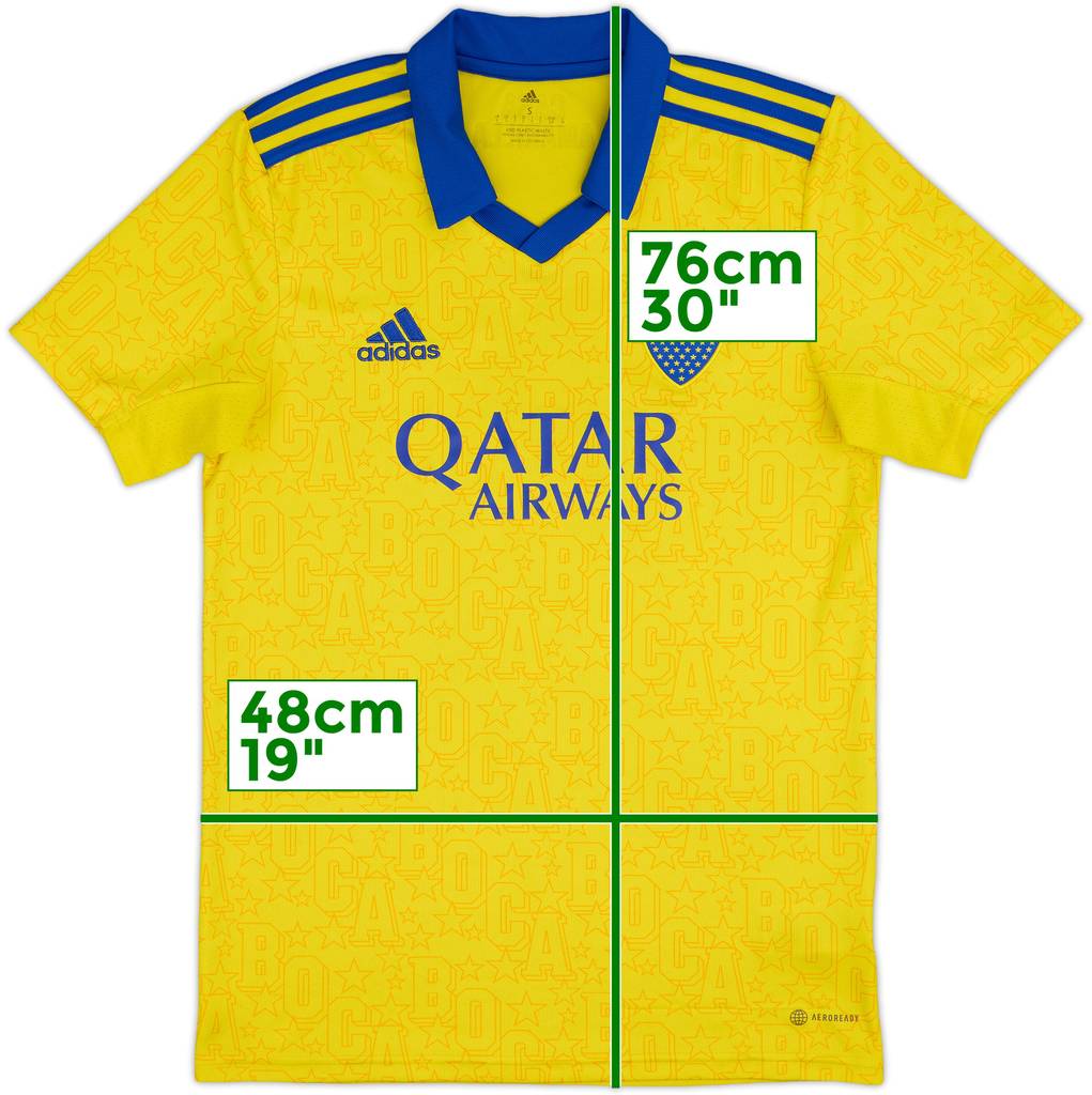 2022 Boca Juniors Third Shirt - 7/10 - (S)