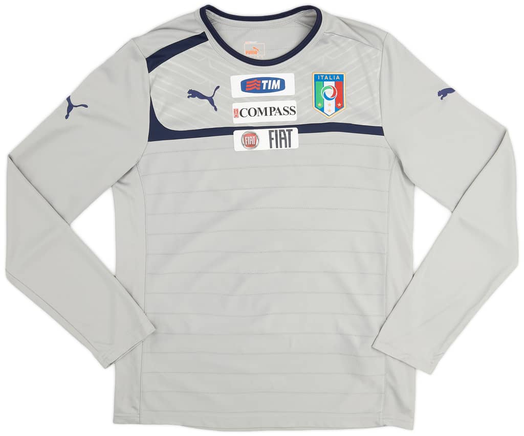 2012-13 Italy Puma Training L/S Shirt - 8/10 - (M)