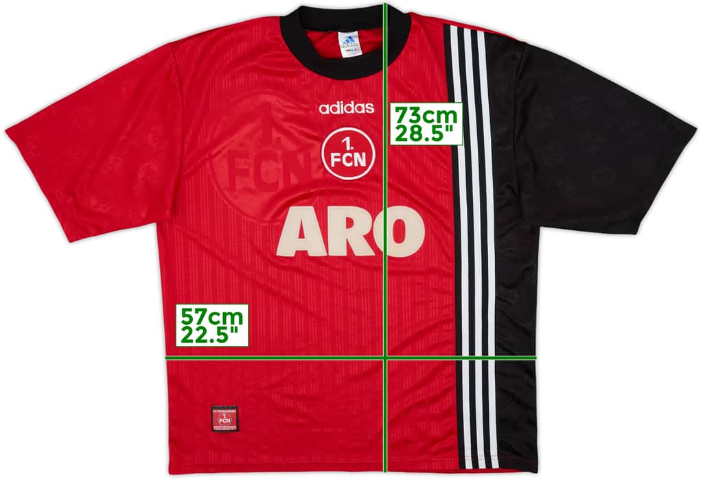 1997-98 Nurnberg Home Shirt - 5/10 - (XL)