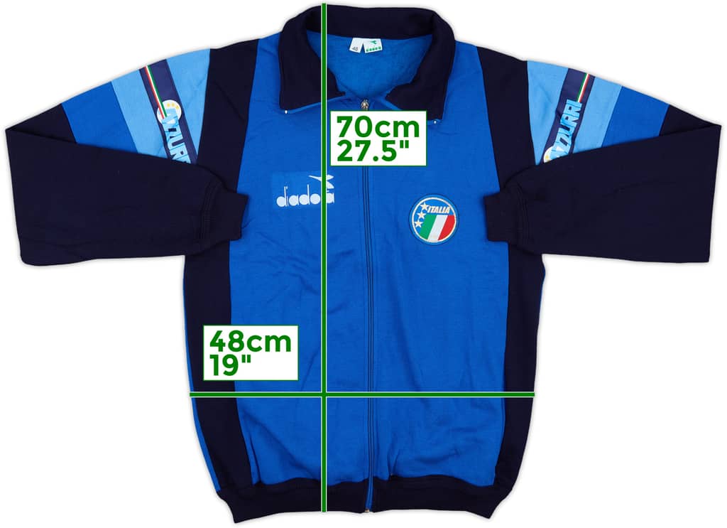 1990 Italy Diadora Track Jacket - 8/10 - (XL)