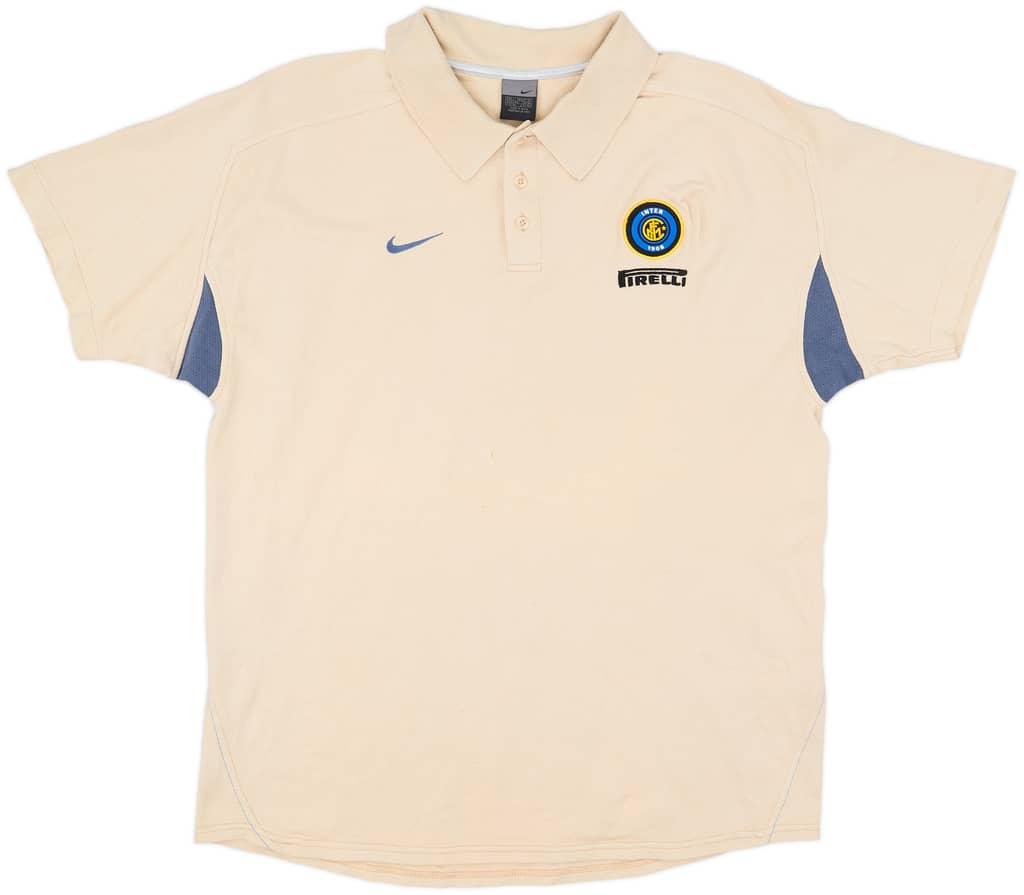 2002-03 Inter Milan Nike Polo Shirt - 7/10 - (L)