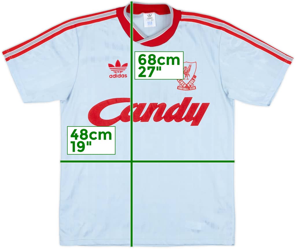 1988-89 Liverpool Away Shirt - 10/10 - (M)